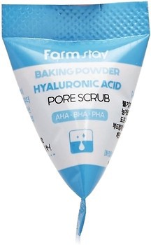 Фото FarmStay скраб для обличчя Baking Powder Hyaluronic Acid Pore Scrub 7 г