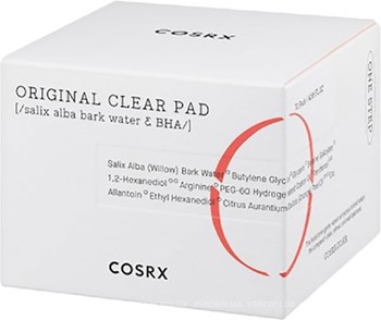 Фото COSRX очищуючі спонжі для обличчя з BHA-кислотами One Step Original Clear Pad 70 шт