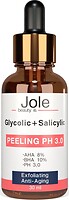 Фото Jole пилинг для лица Glycolic+Salicilic pH3 Peeling 30 мл