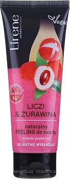 Фото Lirene пілінг для обличчя з ягодами лічі і журавлиною Superfood For Skin Face Peeling 75 мл
