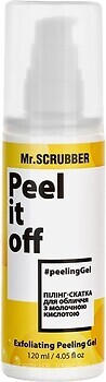 Фото Mr.Scrubber пілінг-скатка для обличчя з молочною кислотою Peel It Off Exfoliating Peeling Gel 120 мл