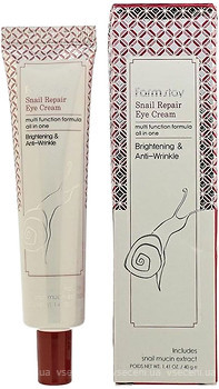 Фото FarmStay крем з муцином равлика для шкіри навколо очей Snail Repair Eye Cream 40 г