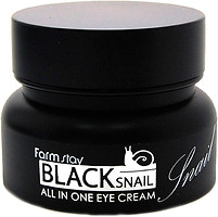 Фото FarmStay крем для очей з муцином чорного равлика All-In-One Black Snail Eye Cream 50 мл