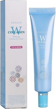 Фото Enough крем для шкіри навколо очей освітлюючий з колагеном W Collagen Whitening Premium Eye Cream 30 мл