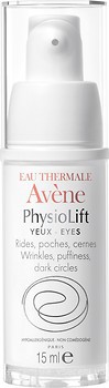 Фото Avene фізіоліфт-крем проти зморшок, набряків і темних кіл під очима PhysioLift Eyes Cream 15 мл