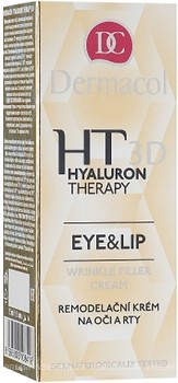 Фото Dermacol крем для повік Hyaluron Therapy 3D Wrinkle Filler Cream 15 мл (4165)