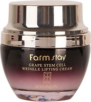 Фото FarmStay крем-ліфтинг для шкіри навколо очей Grape Stem Cell Wrinkle Lifting Cream 50 мл