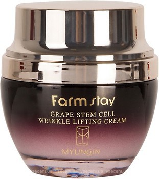 Фото FarmStay крем-лифтинг для кожи вокруг глаз Grape Stem Cell Wrinkle Lifting Cream 50 мл