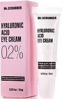Фото Mr.Scrubber крем для шкіри навколо очей з гіалуроновою кислотою Hyaluronic Acid Eye Cream 0.2% 10 мл