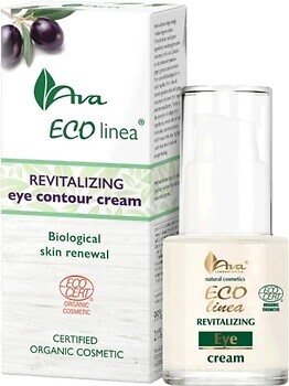 Фото Ava Laboratorium відновлюючий крем для шкіри навколо очей ECO Linea Revitalizing Eye Contour Cream 15 мл