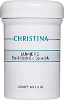 Фото Christina гель для шкіри навколо очей Lumiere Eye & Neck Bio Gel +HA 250 мл