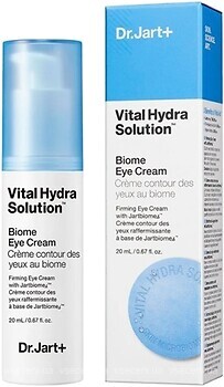 Фото Dr. Jart+ зволожуючий крем для шкіри навколо очей Vital Hydra Solution Biome Eye Cream 20 мл