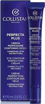 Фото Collistar крем для шкіри навколо очей Perfecta Plus Eye Contour Perfection Cream 15 мл