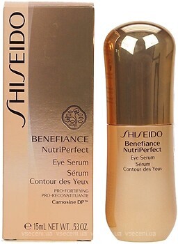 Фото Shiseido сироватка для шкіри навколо очей Benefiance NutriPerfect Eye Serum 15 мл