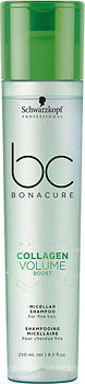 Фото Schwarzkopf Professional BC Bonacure Collagen Volume Boost Micellar мицеллярный для объема волос 250 мл