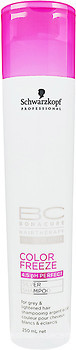 Фото Schwarzkopf Professional BC Bonacure Color Freeze Silver срібний для фарбованого волосся 250 мл