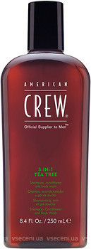 Фото American Crew 3in1 Tea Tree 250 мл
