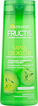 Фото Fructis Заряд свежести для волос, склонных к жирности 400 мл