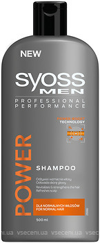 Фото Syoss Men Power для нормального волосся 500 мл