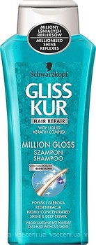 Фото Gliss Kur Million Gloss для тьмяного і позбавленого блиску волосся 400 мл