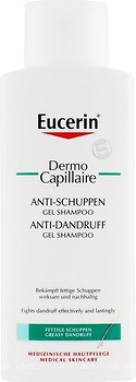 Фото Eucerin DermoCapillaire Anti-Dandruff Gel проти лупи для жирного волосся 250 мл