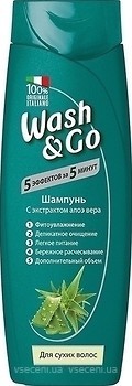 Фото Wash&Go З екстрактом алое вера для сухого волосся 200 мл