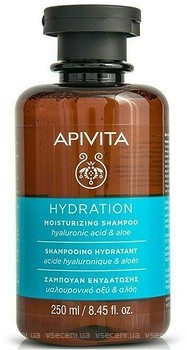 Фото Apivita Hydration Moisturizing with Hyaluronic Acid & Aloe 250 мл