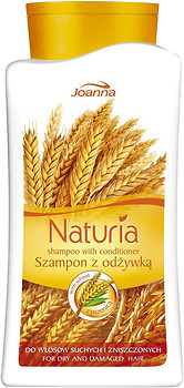 Фото Joanna Naturia & Conditioner з пшеницею для сухого і пофарбованого волосся 500 мл