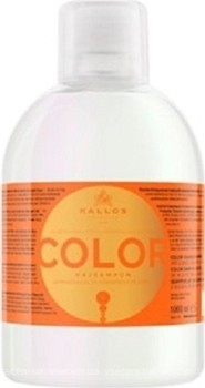 Фото Kallos Cosmetics Color для фарбованого волосся з олією льону 1 л