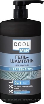 Фото Cool Men Ultrasensitive 2 в 1 1 л