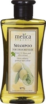 Фото Melica Organic Для окрашенных волос с Уф-фильтрами и экстрактом оливок 300 мл