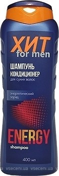 Фото Аромат Хіт For Men Energy 2в1 для сухого волосся 400 мл
