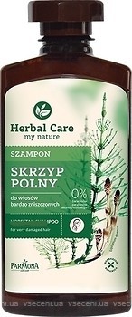 Фото Farmona Herbal Care Horsetail полевой хвощ для поврежденных волос 330 мл