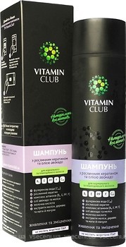 Фото Vitamin Club Живлення і зміцнення для нормального і пошкодженого волосся 250 мл