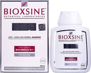 Фото Bioxsine Derma Gen проти випадіння для жирного волосся 300 мл