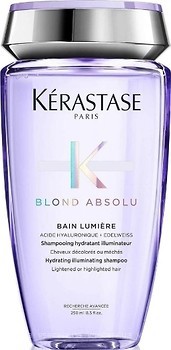 Фото Kerastase Blond Absolu Bain Lumiere для осветленных и мелированных волос 250 мл