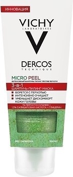 Фото Vichy Dercos Micro Peel для глубокого очищения против перхоти 200 мл