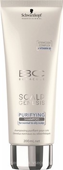 Фото Schwarzkopf Professional BC Bonacure Scalp Genesis Purifying для глибокого очищення 200 мл