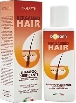 Фото Bioearth Hair Bergaseed Purifying против перхоти 200 мл