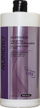 Фото Brelil Professional Numero Extrim Liss для разглаживания волос с маслом авокадо 1 л