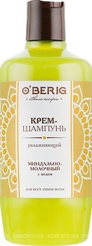 Фото O'berig Миндально-молочний з медом для всіх типів волосся 500 мл