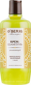 Фото O'berig Миндально-молочний з медом для всіх типів волосся 500 мл