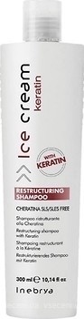 Фото Inebrya Ice Cream Keratin Restructuring відновлювальний з кератином 300 мл