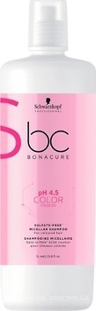 Фото Schwarzkopf Professional BC Bonacure pH 4.5 Color Freeze для фарбованого волосся без сульфатів 1 л