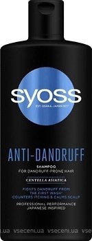 Фото Syoss Professional Performance Anti-Dandruff для схильного до лупи волосся 440 мл
