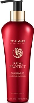 Фото T-Lab Professional Total Protect Duo для довгого, неперевершеного кольору волосся 300 мл