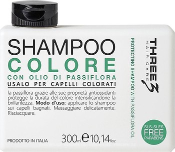 Фото Faipa Three 3 HC Colore для окрашенных волос 300 мл