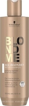 Фото Schwarzkopf Professional Blondme All Blondes Detox для глубокого очищения волос 300 мл