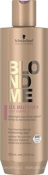 Фото Schwarzkopf Professional Blondme All Blondes Light для тонкого волосся 300 мл