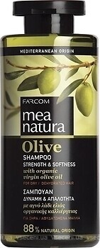 Фото Farcom Mea Natura Olive Strength & Softness для сухого і зневодненого волосся 300 мл